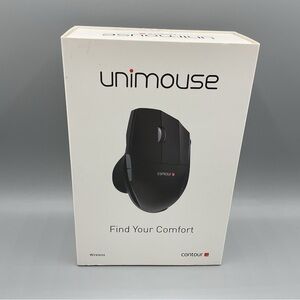 Contour Design Right Handed Unimouse Wireless Infrared Mouse UNIMOUSE-WL